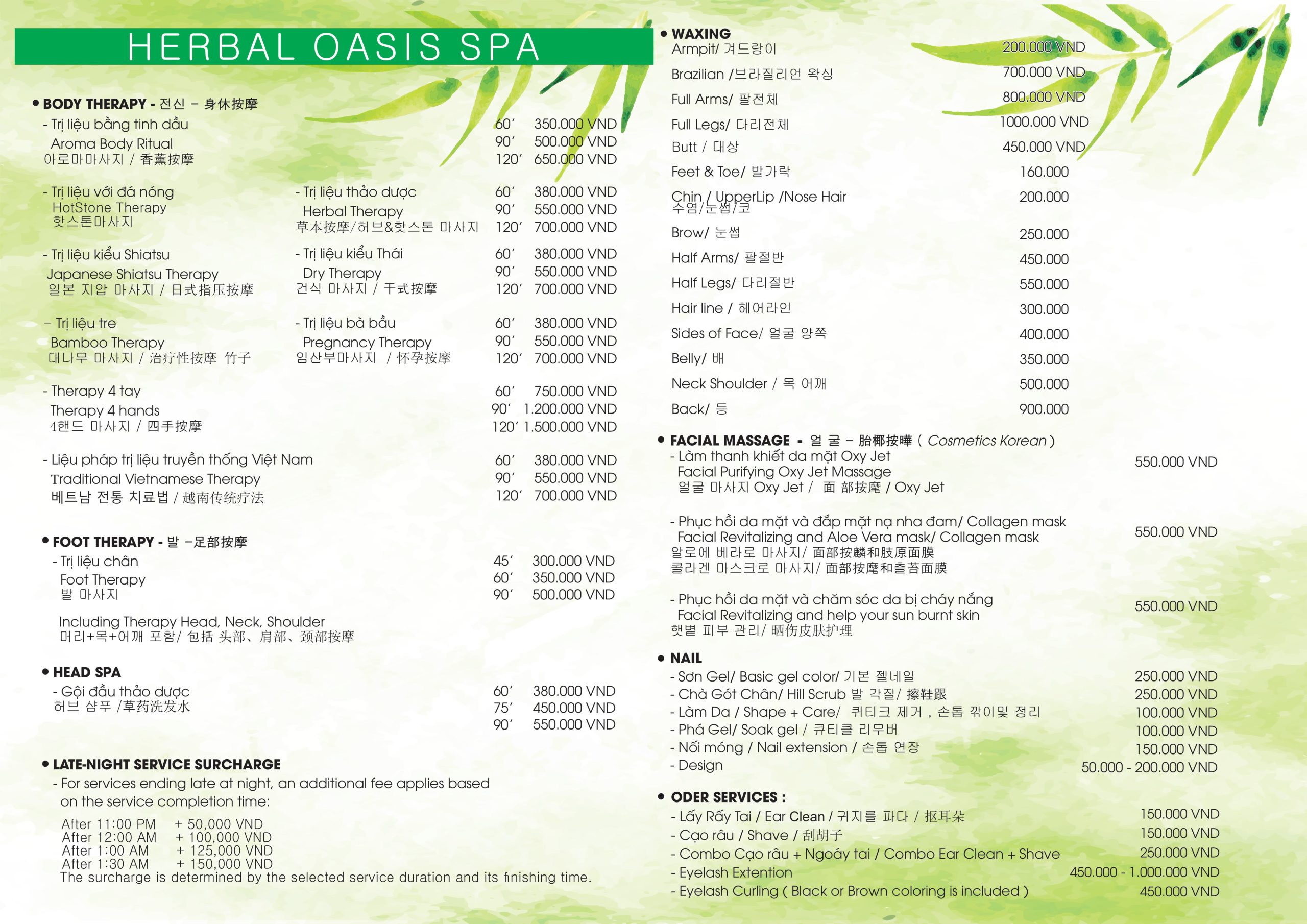 menu-herbal-oasis-spa